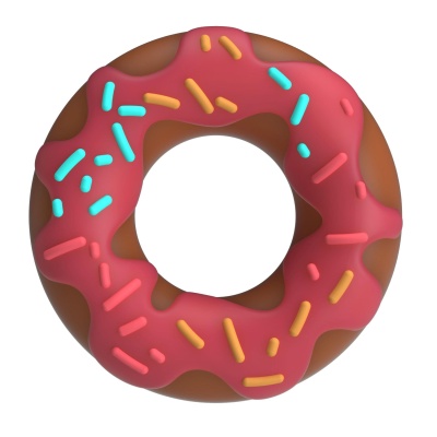 Pierścień erekcyjny Berry Super Donut z supermiękkiego silikonu medycznego, 2 cm - 1 2