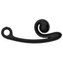 Snail Vibe Curve - Dwufunkcyjny wibrator z technologią Slide'n'Roll, dwoma silnikami i 12 cm części wkładanej - 3