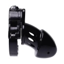 Klatka na penisa ABS Advanced Locking Mechanism z kłódką - długość wewnętrzna 8 cm, średnica wewnętrzna 3,5 cm - 3