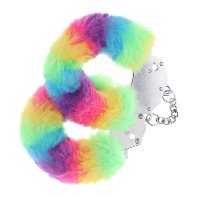 Heavy-duty Fluffy Handcuffs - Multicolor 1 - 1