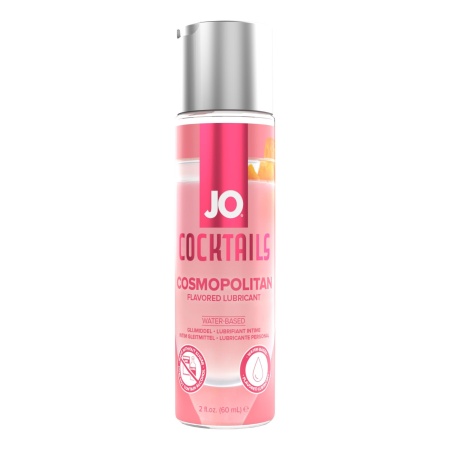 Lubrykant na bazie wody Eropartner H2O Cocktails Cosmopolitan 60 ml z różową etykietą - 1
