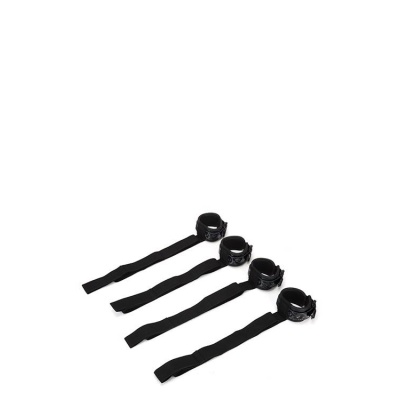 WHIPSMART DIAMOND BED RESTRAIN KIT BLACK - 1 2