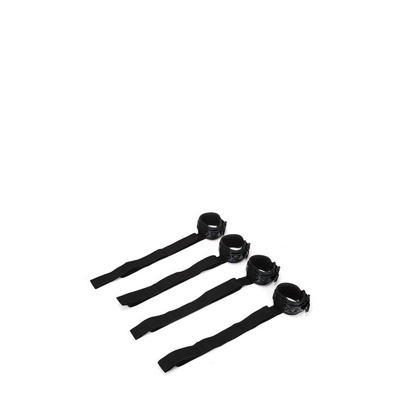 WHIPSMART DIAMOND BED RESTRAIN KIT BLACK - 2