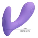 Wibrator Andromeda 10,5 cm, 7 trybów wibracji i pulsacji - 8