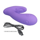 Wibrator Andromeda 10,5 cm, 7 trybów wibracji i pulsacji - 9