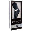 Palm Power Extreme Black – Różdżka do masażu z elastyczną główką, 7 trybami wibracji i blokadą przycisków, długość 26,5 cm - 1