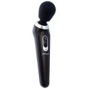 Palm Power Extreme Black – Różdżka do masażu z elastyczną główką, 7 trybami wibracji i blokadą przycisków, długość 26,5 cm - 2