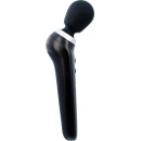 Palm Power Extreme Black – Różdżka do masażu z elastyczną główką, 7 trybami wibracji i blokadą przycisków, długość 26,5 cm - 5