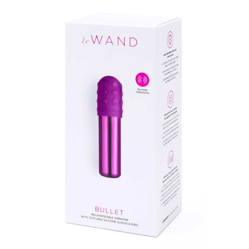 Wibrator kulkowy BULLET CHERRY - metalowy, 7,9 cm x 2,35 cm - 1