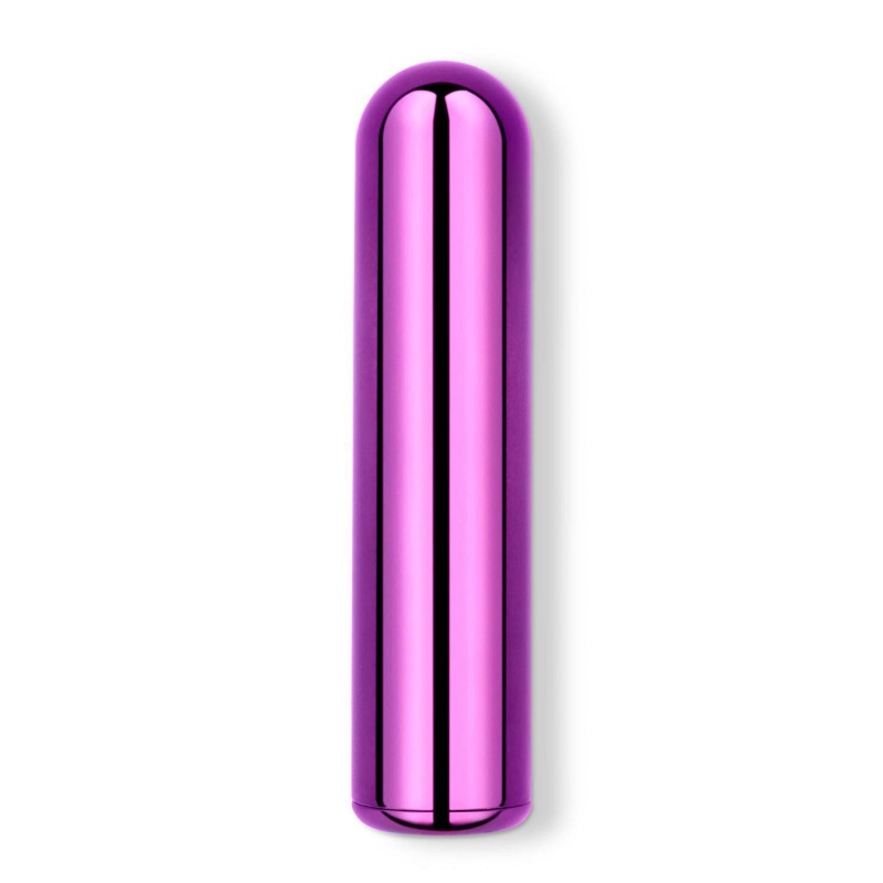 Wibrator kulkowy BULLET CHERRY - metalowy, 7,9 cm x 2,35 cm - 4