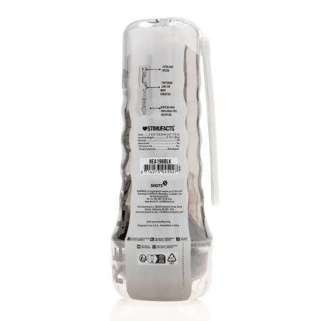 Masturbator manualny Easy Rider - kanał waginalny z miękkiego TPE, 21,5 cm - 2