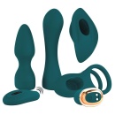 Zestaw stymulatorów Couples Choice Mini Vibe 4 - 5 elementów, 10 trybów wibracji, bullet 3,1 cm - 3