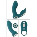 Wibrator 3 w 1 Couples Choice RC z pilotem, dwa silniki, długość 12,7 cm - 8