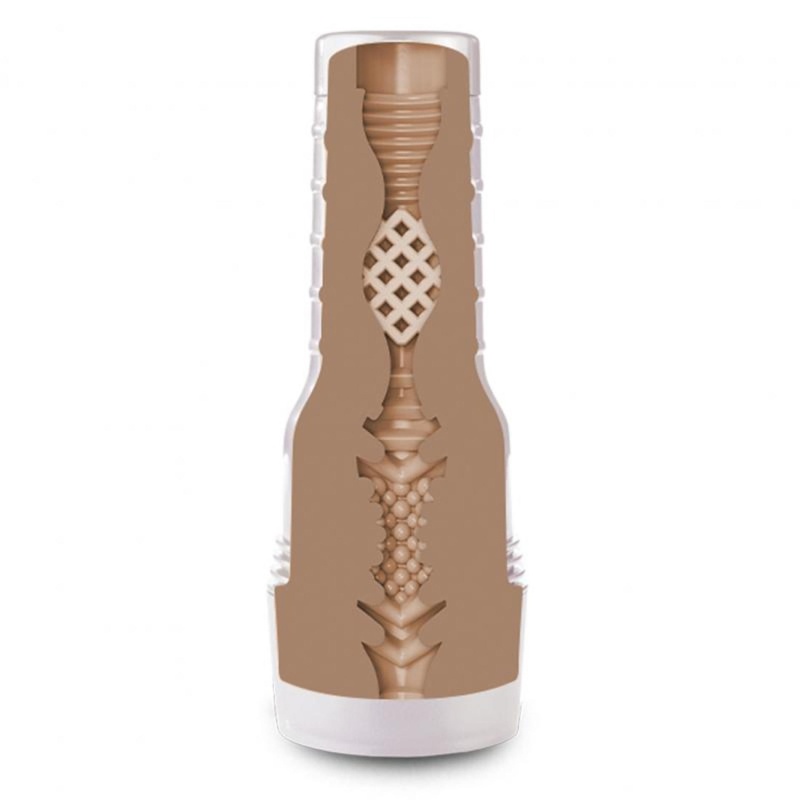Masturbator Autumn Falls Cream - rękaw SuperSkin, regulowany korek próżniowy, długość 25 cm - 2