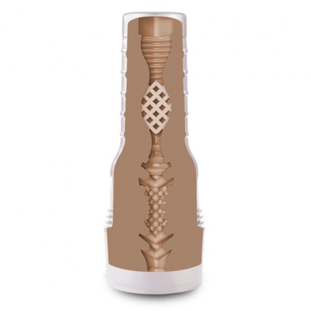 Masturbator Autumn Falls Cream - rękaw SuperSkin, regulowany korek próżniowy, długość 25 cm - 2