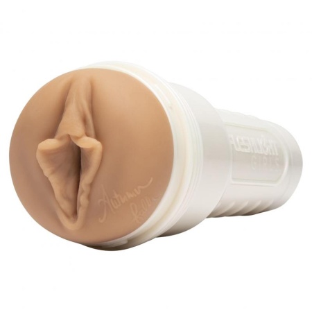 Masturbator Autumn Falls Cream - rękaw SuperSkin, regulowany korek próżniowy, długość 25 cm - 4