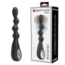 Elastyczny wibrator analny Federer - 12 wibracji, 22 cm - 1