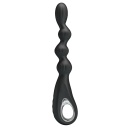 Elastyczny wibrator analny Federer - 12 wibracji, 22 cm - 3