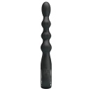 Elastyczny wibrator analny Federer - 12 wibracji, 22 cm - 4
