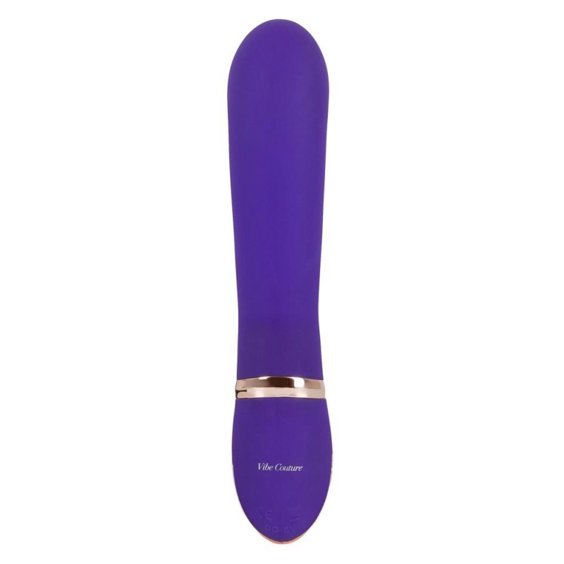 Wibrator punktowy strefy G Front Row Purple – dwuwarstwowy silikon, 7 trybów, 22 cm - 6