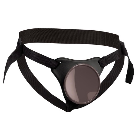 Uprząż strap-on Comfy Body Dock H z miękką płytą dokującą 13 × 14 × 5 cm, wnęką 8,6 cm i pasem 61–137 cm - 7