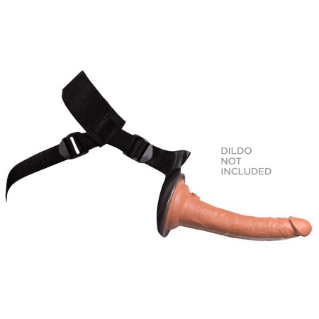Uprząż strap-on Comfy Body Dock H z miękką płytą dokującą 13 × 14 × 5 cm, wnęką 8,6 cm i pasem 61–137 cm - 8