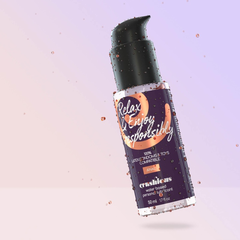 Crushious Hipoalergiczny Lubrykant Analny Wodny 50 ml - 3