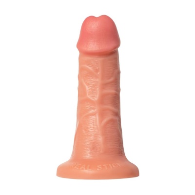 Realistic dildo Caliber 18/5 , PVC, flesh,  length 18cm, diameter 5cm - 1 2
