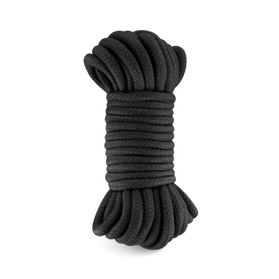 SM BONDAGE ROPE BLACK 10M (Size: T2) - 1
