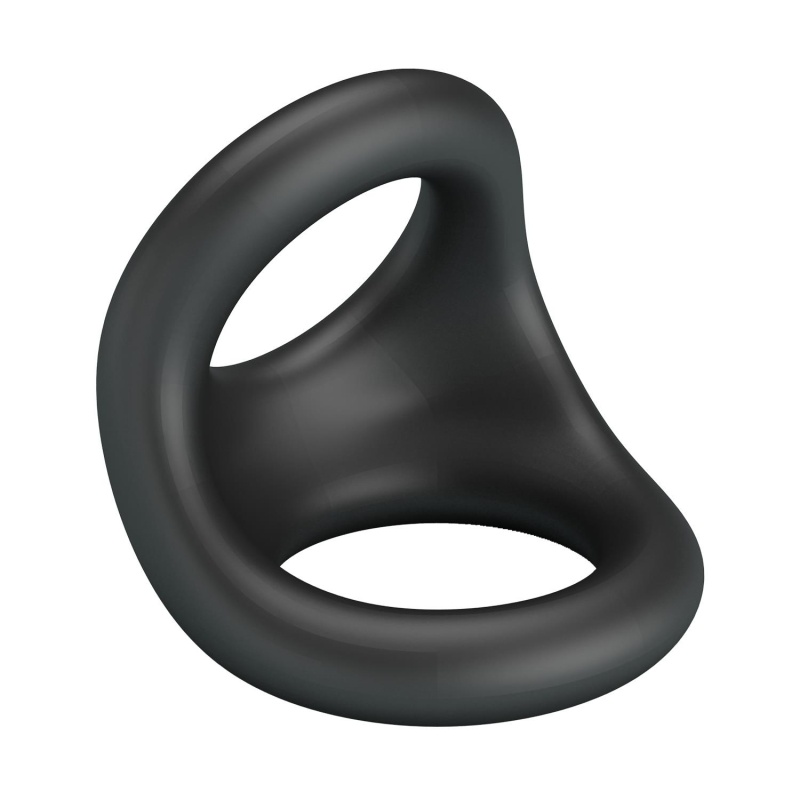 Pierścień na penisa i jądra Nestor Super Soft Silikon - 4 cm - 2