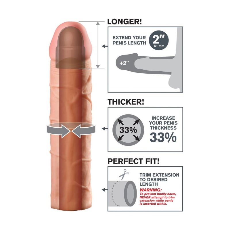FANTASY X-TENSIONS PERFECT 2 INCH EXTENSION LIGHT - 3