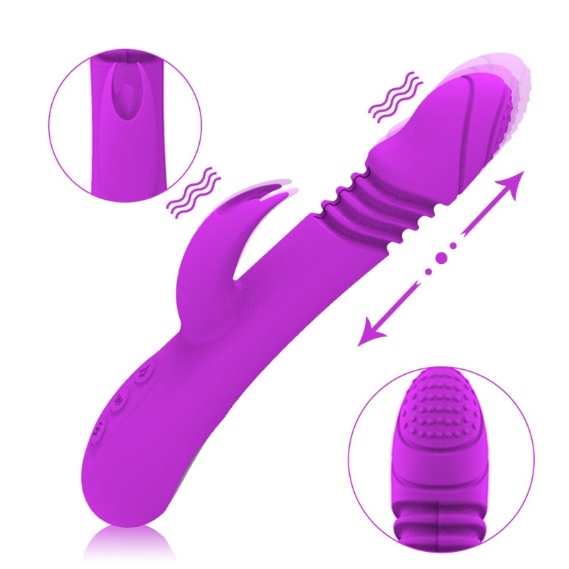Wibrator-Ella, 7 vibration modes 3 thrusting function, Heating - 2