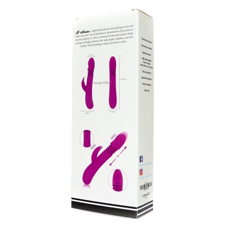 Wibrator-Ella, 7 vibration modes 3 thrusting function, Heating - 12