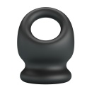 Pierścień na penisa i jądra Oberon Super Soft - silikonowy, elastyczny, 7,6 cm - 2
