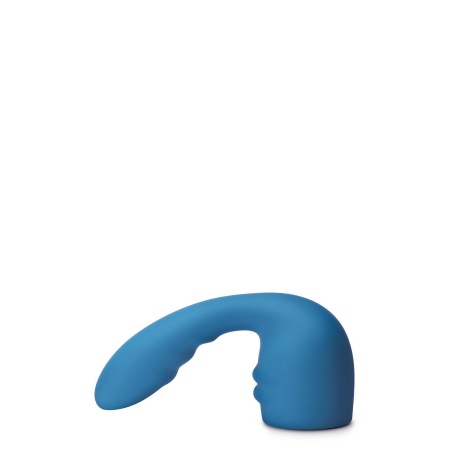 Nakładka silikonowa Le Wand Flexi Petite - giętka szyjka, długość całkowita 14,15 cm i długość wkładania 9,2 cm - 2