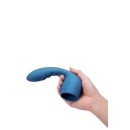 Nakładka silikonowa Le Wand Flexi Petite - giętka szyjka, długość całkowita 14,15 cm i długość wkładania 9,2 cm - 3
