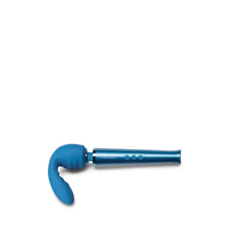Nakładka silikonowa Le Wand Flexi Petite - giętka szyjka, długość całkowita 14,15 cm i długość wkładania 9,2 cm - 5
