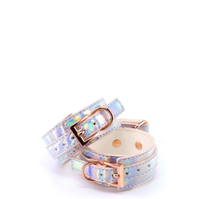 COSMO BONDAGE ANKLE CUFFS RAINBOW - 1 2