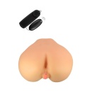 Masturbator EnLust Annabella - podwójne wejścia i wielopoziomowa kulka wibracyjna, 34,3 cm - 2