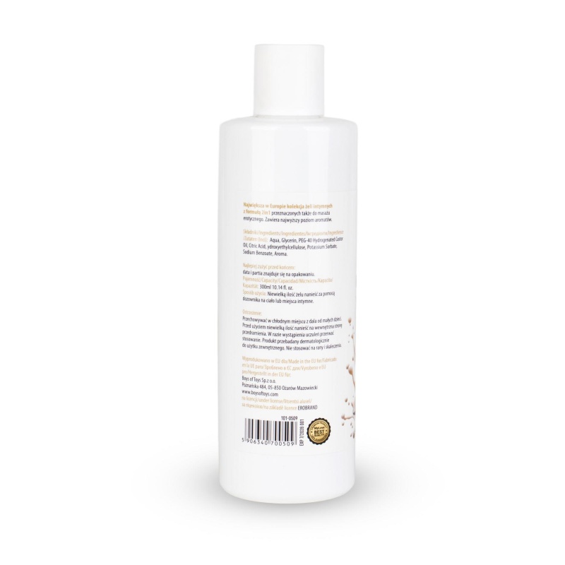 Lubrykant w żelu wodnym MyLove Aroma Series 2w1 Wanilia 300 ml - 3