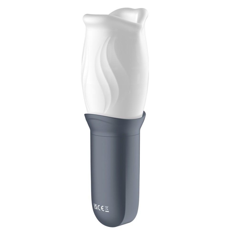 Masturbator LUX active First Class - rotacyjny mechanizm 360° z miękkimi wypustkami TPE, długość 20,8 cm - 5