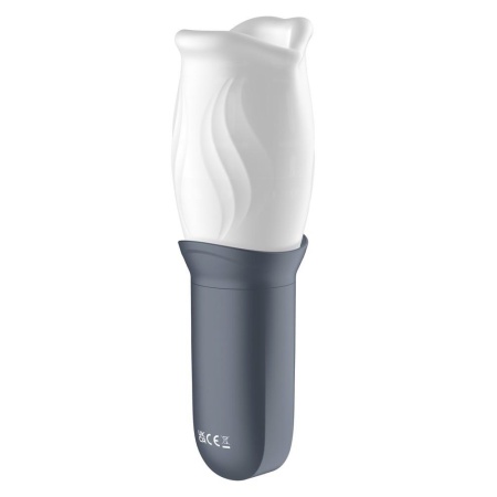 Masturbator LUX active First Class - rotacyjny mechanizm 360° z miękkimi wypustkami TPE, długość 20,8 cm - 5