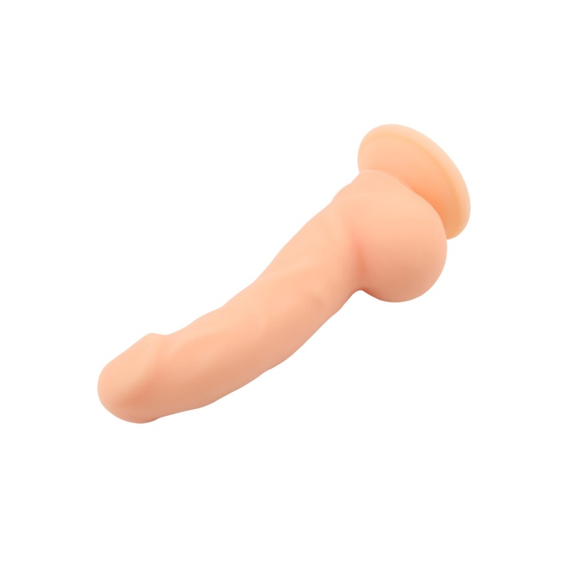 Dildo Navigato-Flesh 22 cm z przyssawką i antybakteryjną powierzchnią - 5