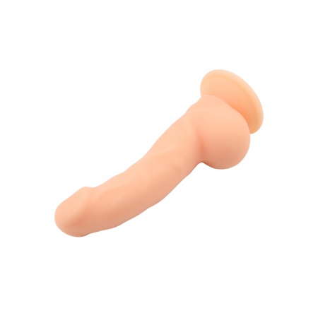 Dildo Navigato-Flesh 22 cm z przyssawką i antybakteryjną powierzchnią - 5