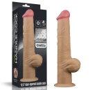 Dildo z uchwytem Handle Cock 31,7 cm beżowo-różowy - 1
