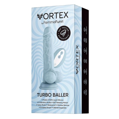 FEMMEFUNN WIRELESS TURBO BALLER LIGHT BLUE - 1