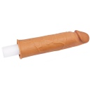 Nakładka na penisa Pleasure X Tender 17 cm brązowa - 3