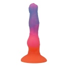 Dildo silikonowe Hercules 21,5 cm z teksturą i przyssawką - 3