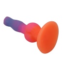 Dildo silikonowe Hercules 21,5 cm z teksturą i przyssawką - 6