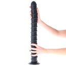Sonda analna Cabogirao 58,5 cm, średnica 6,2 cm, czarna - 1